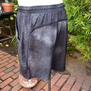 LULULEMON PACE BREAKER WITH LINER GRAY SPRAY BLACK